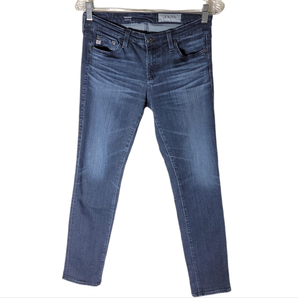 AG Adriano Goldschmied the stilt cigarette leg jeans women's size 28 blue
